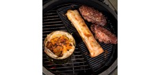 Halve Plancha gietijzeren kookplaat Voor Barbecue Large