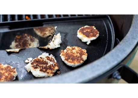 Demi Plancha Plaque de Cuisson en Fonte Large