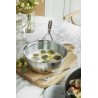 Voir la slide Silver 7 Batterie de Cuisine Casseroles Inox 3 pcs