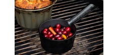 Poêlon Fonte à Sauce/Marinade 12 cm avec Pinceau