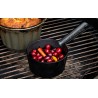 Zie dia Cast Iron Sauce Pot 12 cm met Brush