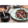 Zie dia Cast Iron Sauce Pot 12 cm met Brush