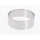 Cercle à Vacherin Rond Inox 20x6 cm