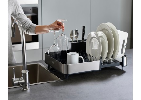 Extend Steel Egouttoir à Vaisselle Extensible Inox