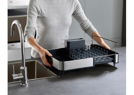 Extend Steel Uitschuifbaar Afdruiprek RVS