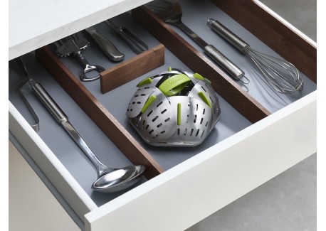 Bloom Steel Panier Vapeur Pliable Anti-Rayures Inox