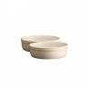 Voir la slide Set 2 Ramequins Crème Brulée 13 cm Argile Blanc Cassé