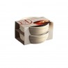Voir la slide Set 2 Ramequins Crème Brulée 13 cm Argile Blanc Cassé