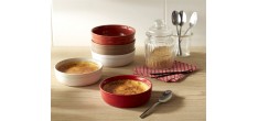 Set 2 Ramequins Crème Brulée 13 cm Rouge Grand Cru