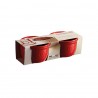 Voir la slide Set 2 Ramequins N°9 Rouge Grand Cru