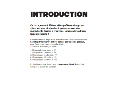100 Recettes de Gâteaux Waouh!