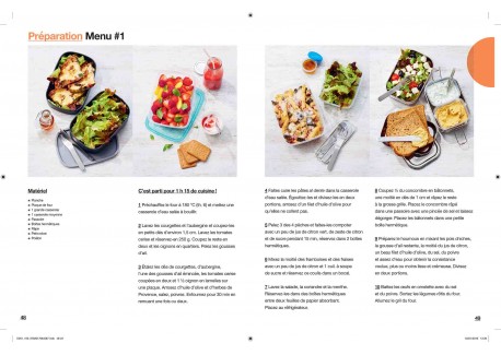 En 1h Je Cuisine mes Lunchbox pour Toute la Semaine