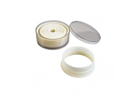 Emporte-Pièces Lisses Rond 9 pcs