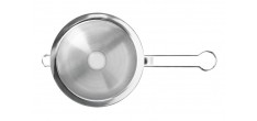 Entonnoir pour Siphon de Cuisine avec Tamis Inox 16 cm