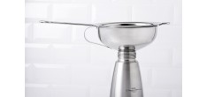 Trechter Slagroomsifon met Zeef RVS 16 cm
