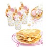 Zie dia Voorbereiding Bubble Waffle 450 g