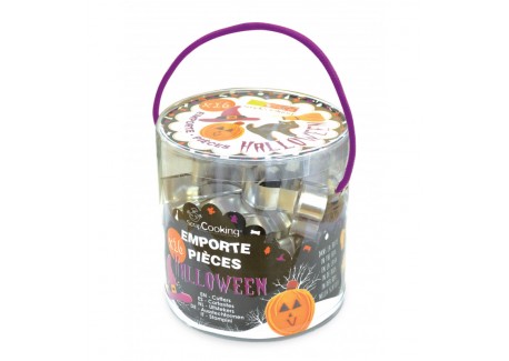 Emmertje met 16 Koekjesvormen Halloween