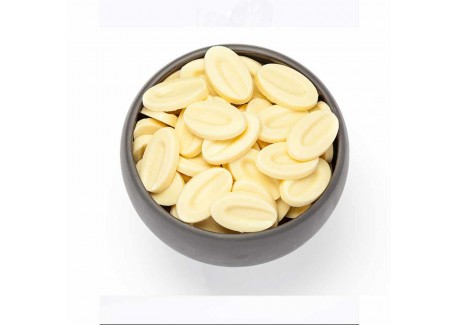 Ivoorwitte Chocolade 35% Zak Bonen 1 kg