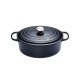 Signature Ovale Gietijzeren Stoofpot 4,1 L Mat Zwart (27 cm)
