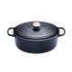 Cocotte Fonte Signature Ovale 6,3 L Noir Mat (31 cm)