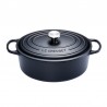 Zie dia Signature Ovale Gietijzeren Stoofpot 8,9 L Mat Zwart (35 cm)