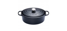 Signature Ovale Gietijzeren Stoofpot 13,9 L Mat Zwart (40 cm)