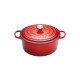 Signature Ronde Gietijzeren Stoofpot 2,4 L Kersenrood (20 cm)