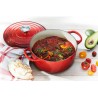 Voir la slide Cocotte Fonte Signature Ronde 2,4 L Rouge Cerise (20 cm)