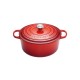 Signature Ronde Gietijzeren Stoofpot 4,2 L Kersenrood (24 cm)