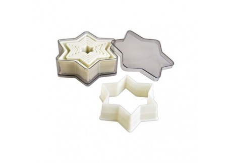 Emporte-Pièces Lisses Etoiles 7 pcs