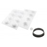 Voir la slide Kit Tarte Ring Mini Palet Moule 3D Couvreur