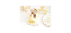 Houten Kerst Cake Topper "Merry Christmas"