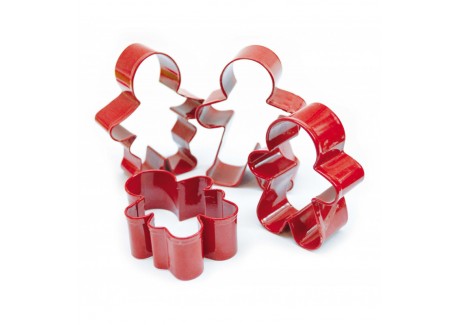 Cutters Gingerbread Man 4 dlg