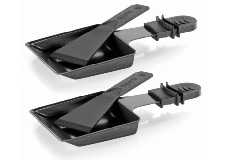 Set 2 Raclette Caquelons + Spatels
