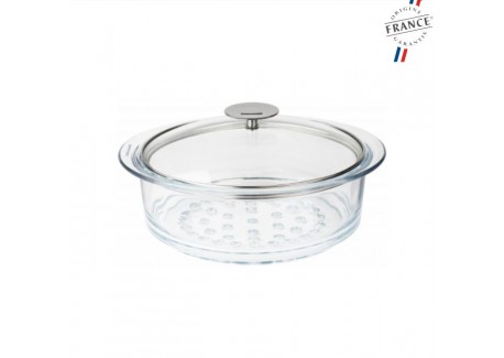Cuit Vapeur en Verre 20 cm