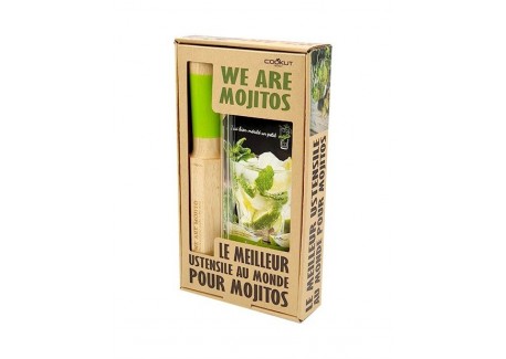 We Are Mojitos Mojito Geschenkdoos, Doseerstamper, Recepten en Rietjes