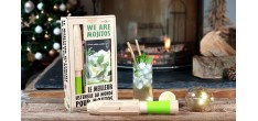 We Are Mojitos Coffret Cadeau Mojito, Pilon-Doseur, Recettes et Paille