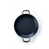 Zie dia Black Steel Paellapan van Koolstofstaal met Handgrepen 38 cm