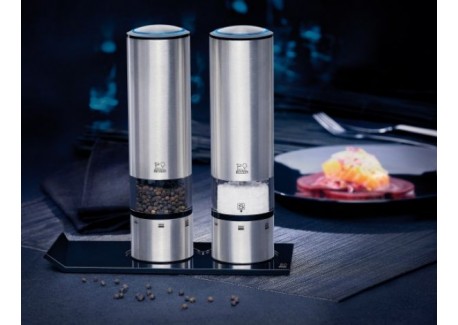 Elis Sense Duo Set 2 Moulins Électrique 20 cm Inox U'Select