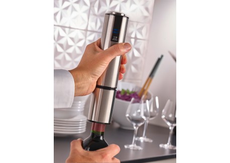 Elis Touch Tire-bouchon Électrique 27 cm Inox