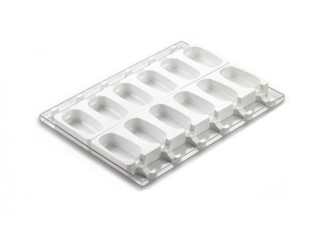 Gel01 Classic Moule 12 Glaces Magnums set 2 pcs