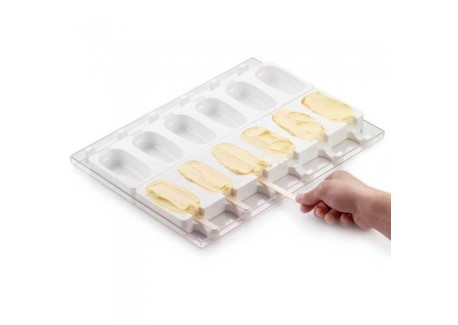 Gel01 Classic Moule 12 Glaces Magnums set 2 pcs