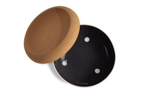 Grande Coupe de Conservation avec Couvercle 6,5 L Noir Mat Truffe