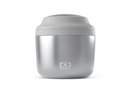 Element Bento LunchBox Geïsoleerd Zilvergrijs 550 ml