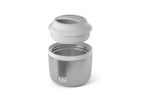 Element Bento LunchBox Geïsoleerd Zilvergrijs 550 ml