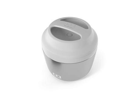 Element Bento LunchBox Geïsoleerd Zilvergrijs 550 ml