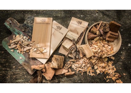 Smoking Pack N°1 - Cedar - Hickory - Apple 5 dlg