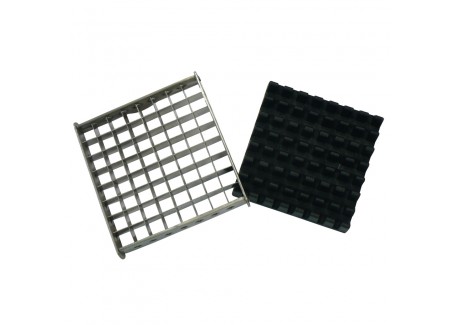 Raster Frieten Cutter 9x9 mm + Pusher