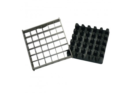 Vierkante Frieten Cutter 12x12 mm + Pusher