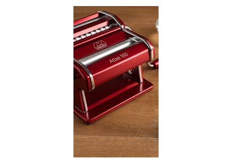 Atlas 150 Design Rood Handmatige Pastamachine